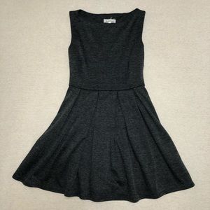 Gray skater dress